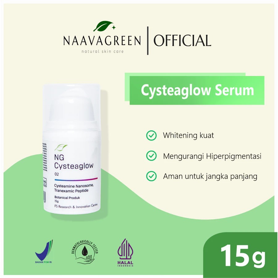 Cysteaglow Serum Naavagreen