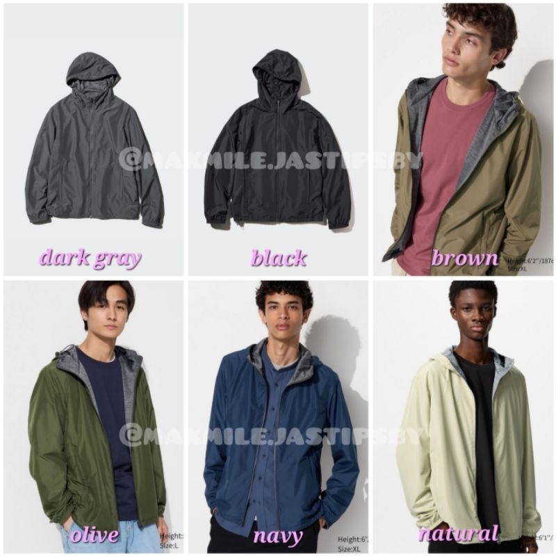 Jaket Parka Uniqlo Men