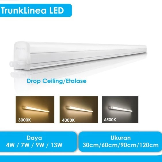 Philips Batten T5 LED Trunklinea 7W 9W 6500K
