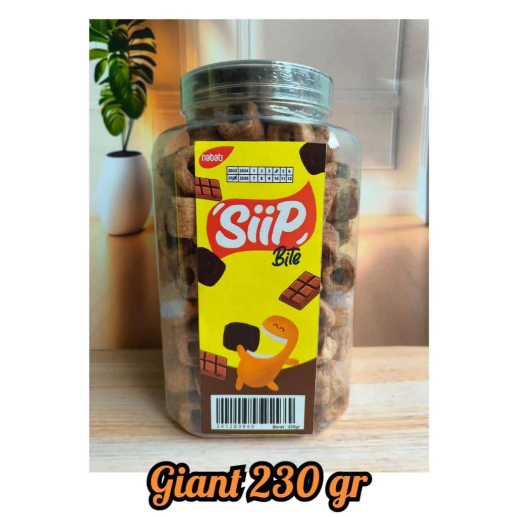 

siip bite rasa coklat 230 gr