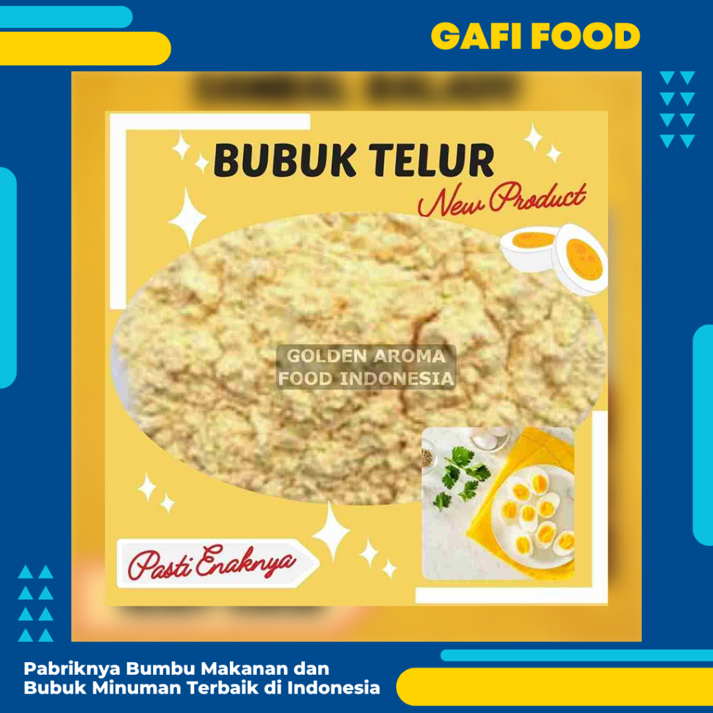 

Bubuk Telur - Bumbu Tabur Aneka Rasa 1Kg Serbuk Tepung Telor Bubuk Murni Halal Enak