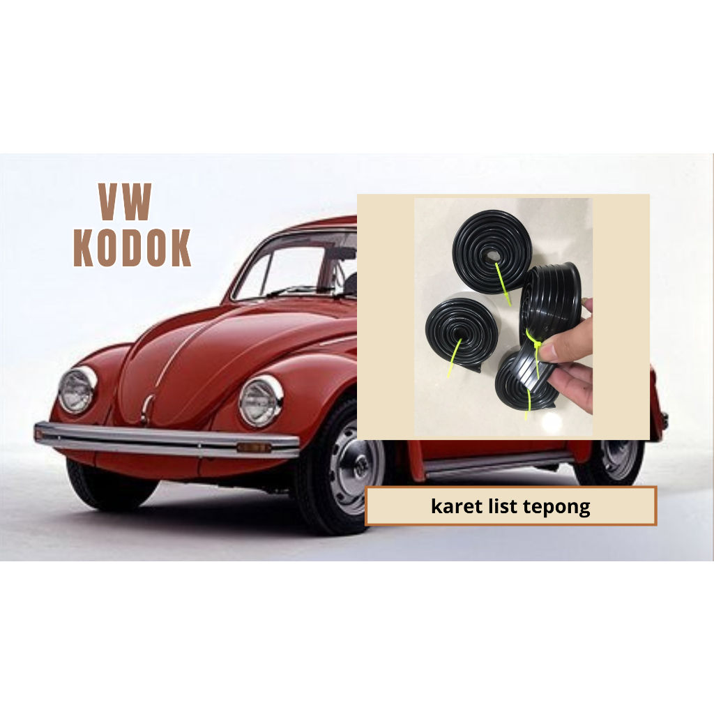 Karet List Tepong VW Kodok