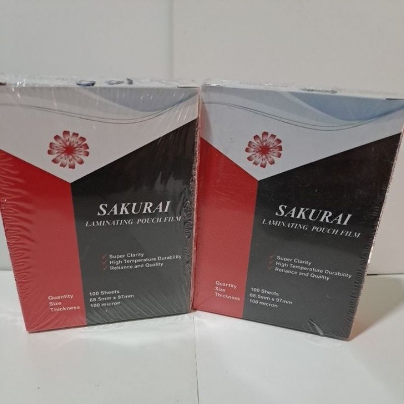 

Plastik laminating sakurai 100 micron
