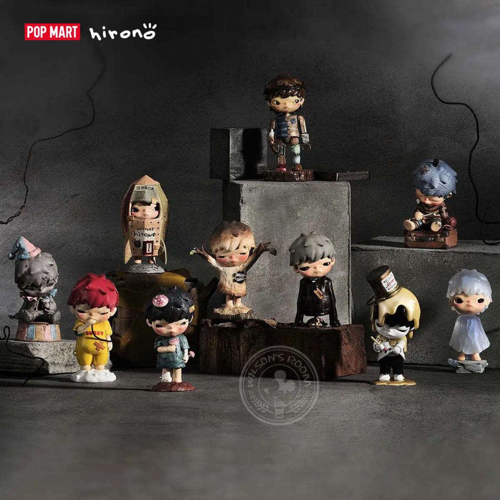 POP MART Hirono RESHAPE SELECTED Blind Box Toy Action Figure Mainan Kotak Original Popmart Secret Pu