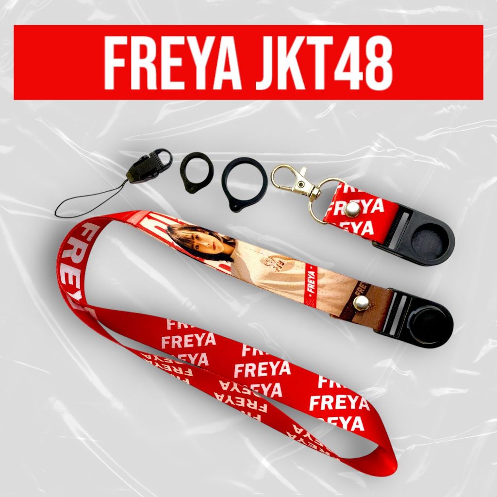 

FREYA JKT48 LANYARD GANTUNGAN HANDPHONE UKURAN 2CM