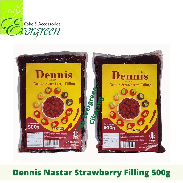 

NG Dennis Nastar Strawberry Filling net. g