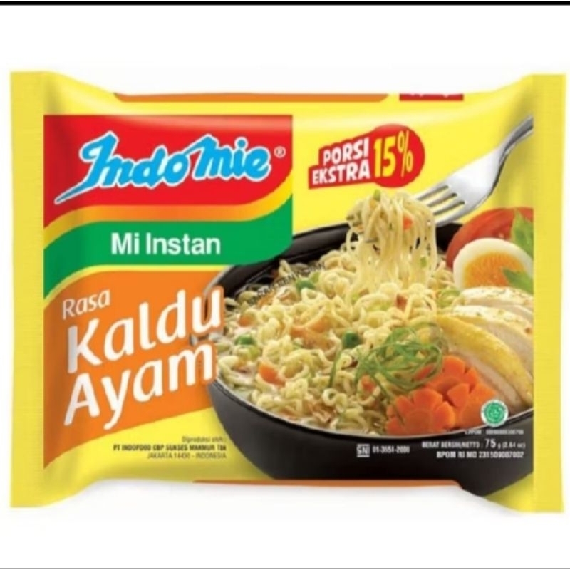 

Indomie Rasa Kaldu Ayam Mi Instan