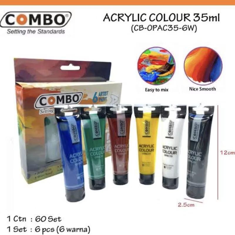 

CAT AKRILIK COMBO SET ACRYLIC PAINT COLOUR