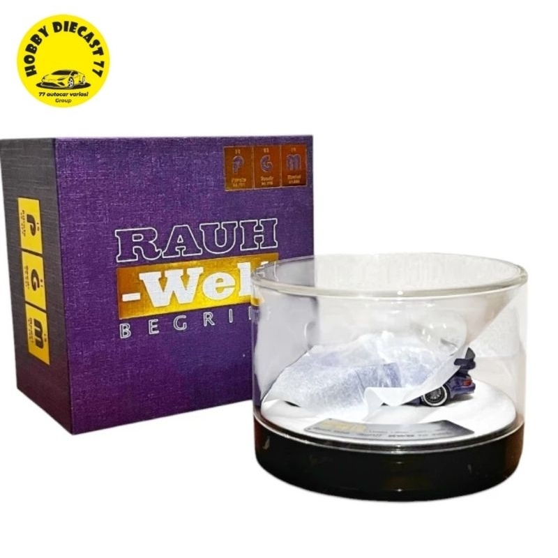 PGM Porsche RWB 930 Violet Ungu BOX Exclusive Nomer cantik