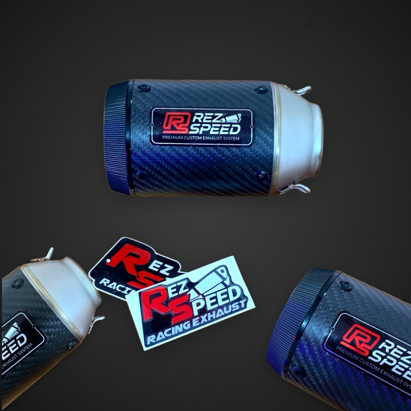 (Premium) Knalpot Rez Speed TipeGP1R Silencer Only untuk Ninja 250 Zx25r R25 CBR250rr R15 CBR150r CB