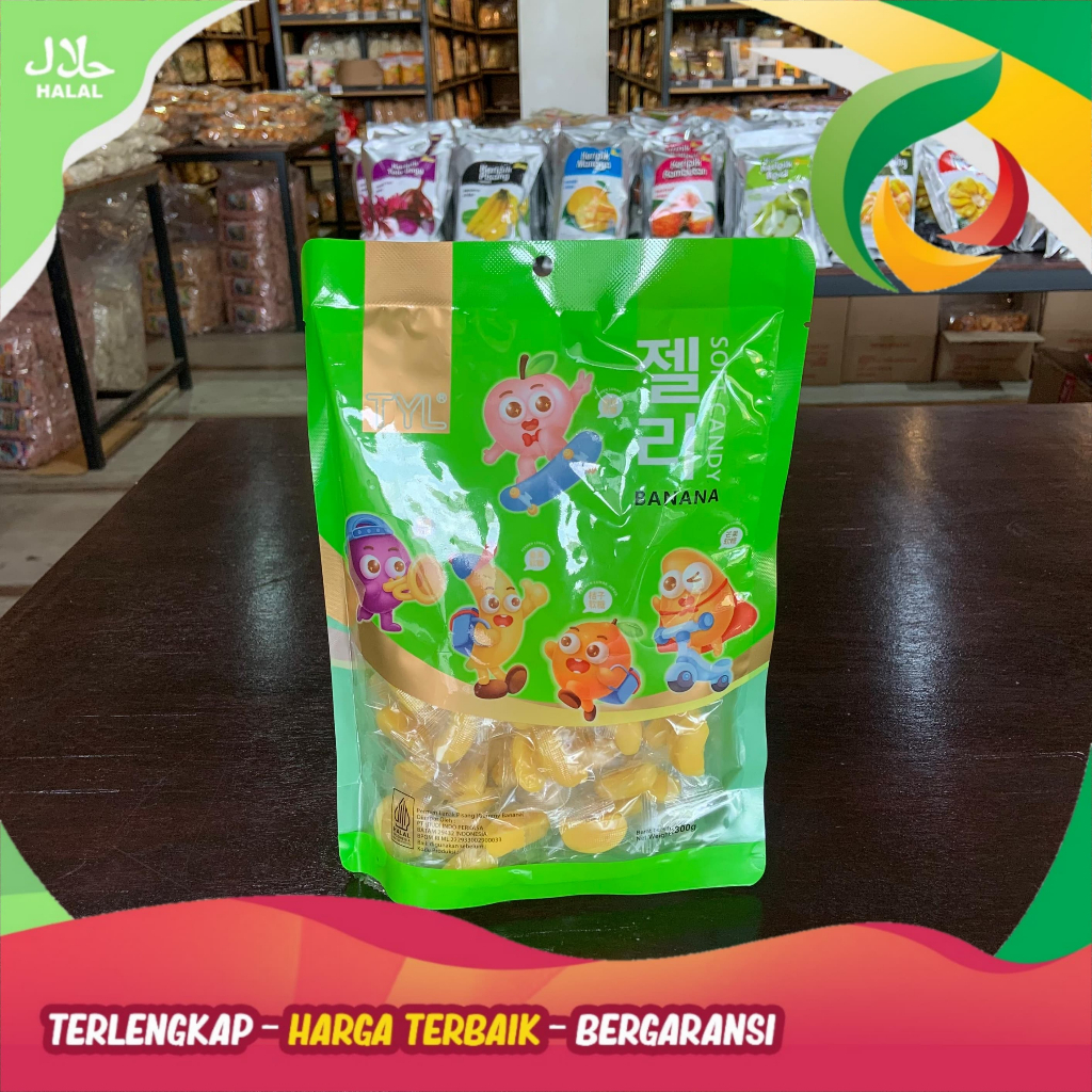 

TYL SOFT CANDY BANANA 300GR