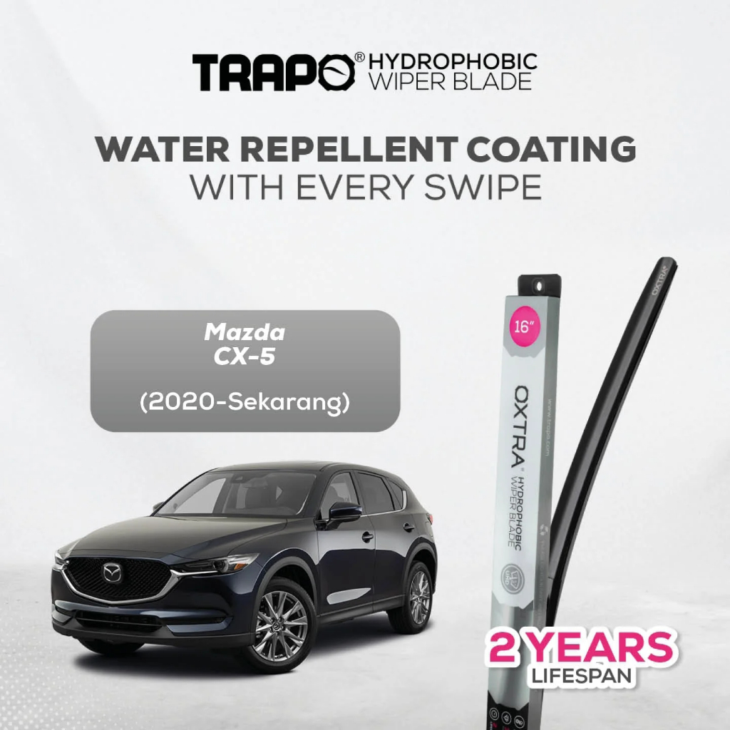 Trapo Hydrophobic Wiper Blade Mazda CX-5 (2020-Sekarang) Wiper Mazda CX5