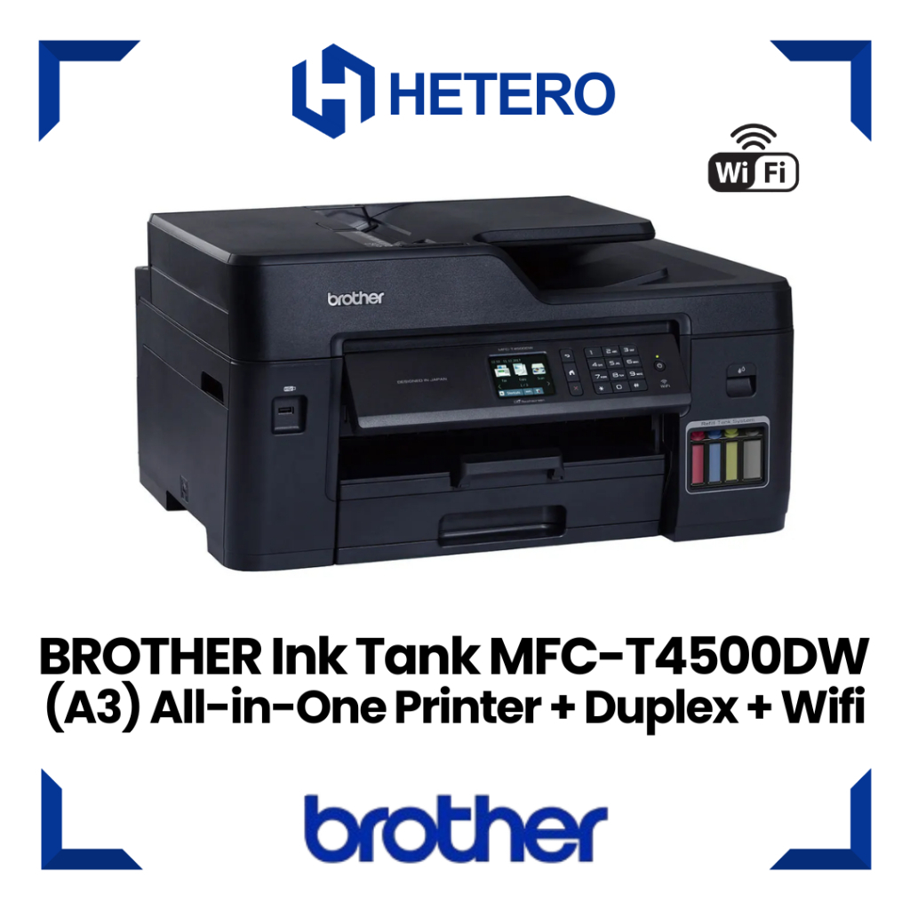 BROTHER Printer MFC-T4500W A3 Multifuction