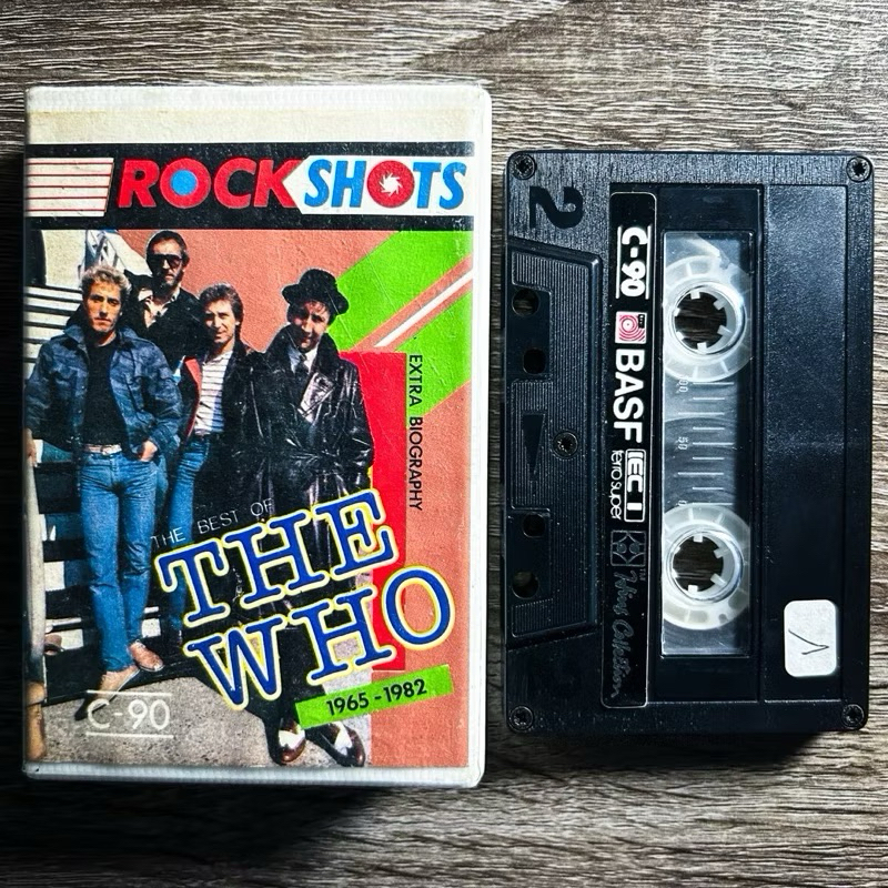 KASET THE WHO - THE BEST OF 1965-1982 (ROCKSHOTS ALBUM VERSION)
