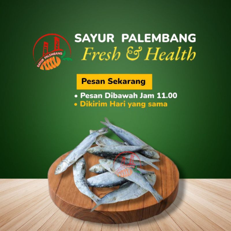 

Ikan Asin Tembang/Lesi 1KG - Sayur Palembang