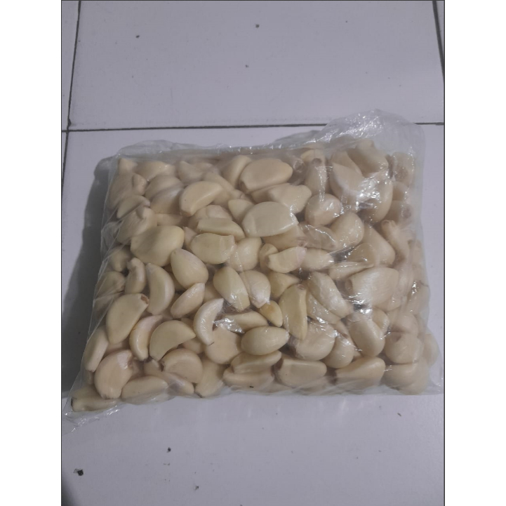 

bawang putih kating sudah dikupas 1kg