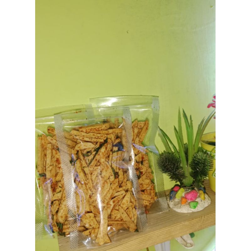 

Basreng pedas daun jeruk mini