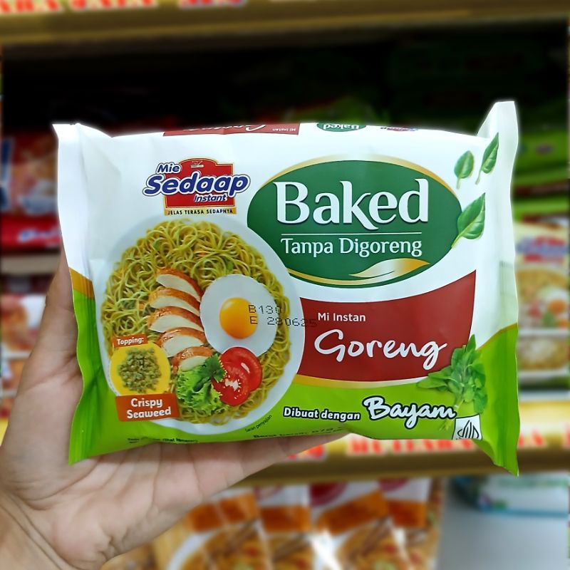 

Sedaap Mie Baked Goreng & Baked Kuah Soto 87gr