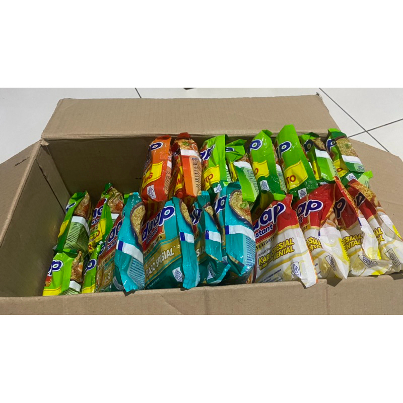 

TERMURAH mie sedaap sedap karton mix rasa (bisa instan)