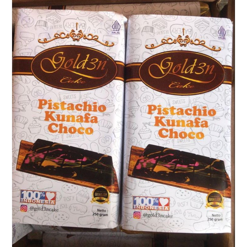 

Coklat Dubai Pistachio choco