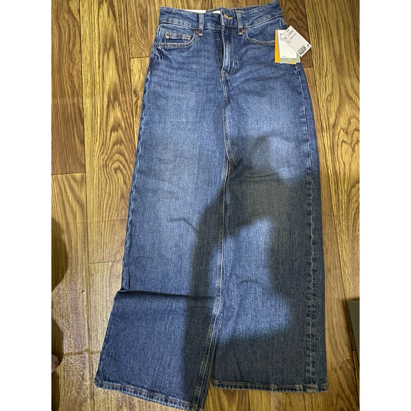 preloved wide jeans hnm