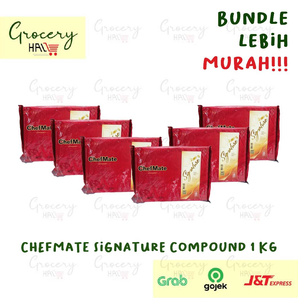 

[ HARGA BUNDLE ] CHEFMATE SIGNATURE COMPOUND DARK CHOCOLATE 1 KG