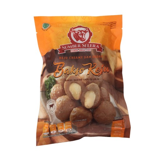 

Sumber Selera Bakso Keju/Bakso Daging Isi Keju 500gr