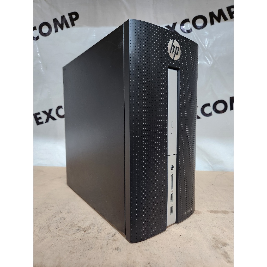 CPU HP CORE i5 6500 (GEN 6) - RAM 8GB DDR4 - SSD 256GB. PC HP PAVILION BUILTUP