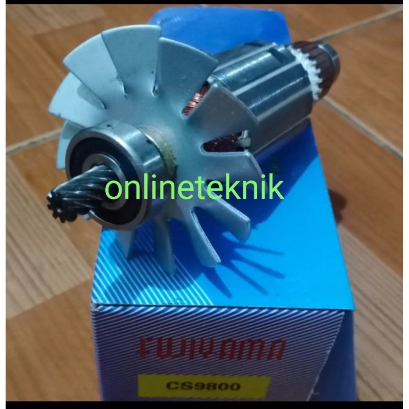 ARMATURE FUJIYAMA CS9800  UNTUK MESIN CIRCULARSAW 7" TYPE CS9800