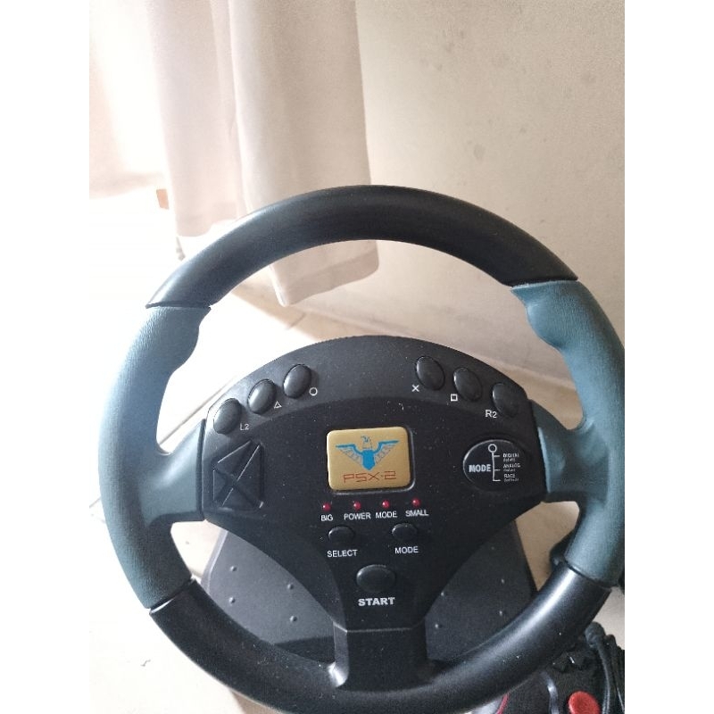 STIR PS 2 PS3 UNTUK GAME BALAPAN DAN BUS SIMULATOR BISA DI PAKE LAPTOP