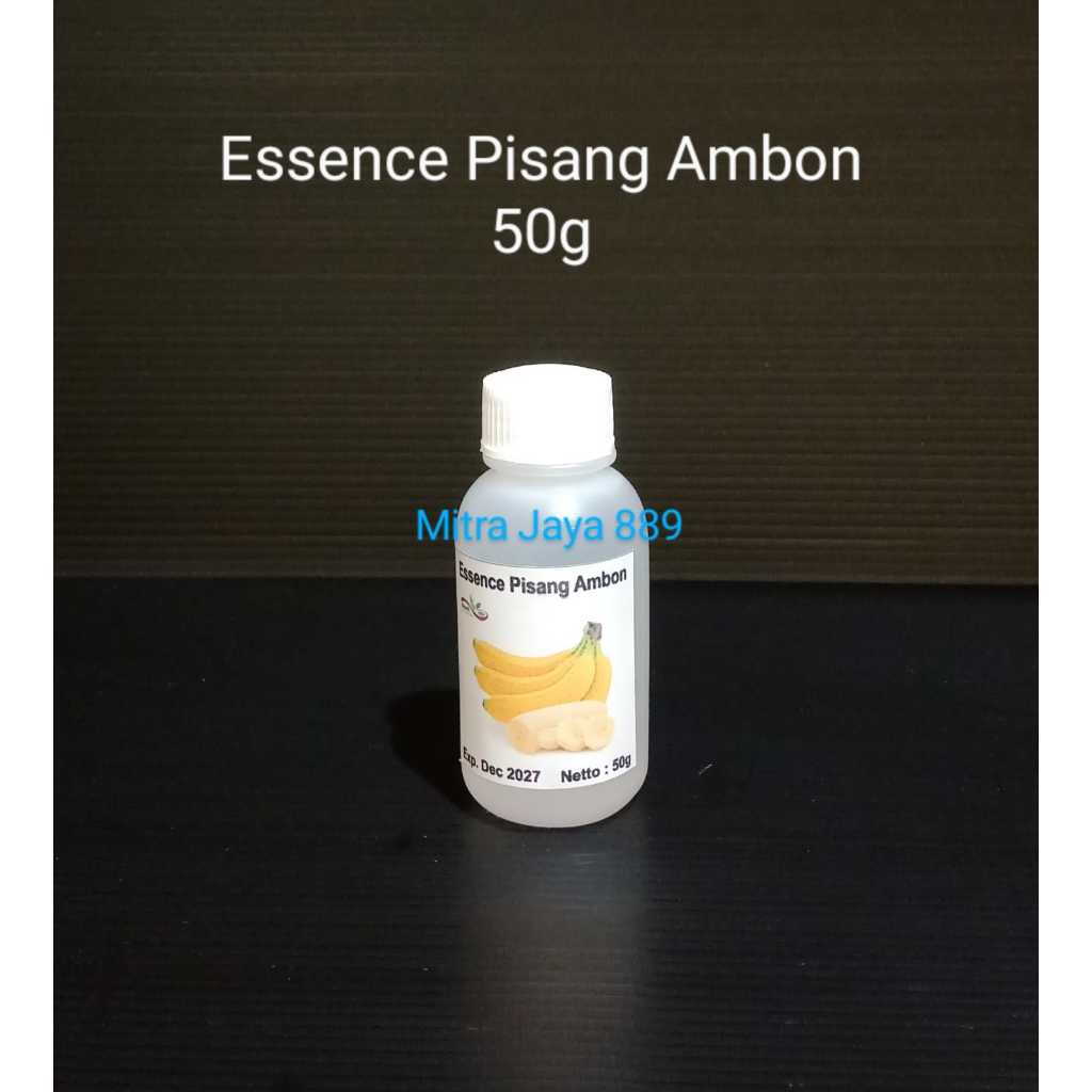 

Essence Pisang Ambon 50 Gram / Essen Pisang Ambon Food Grade / Perisa Minuman Rasa Buah