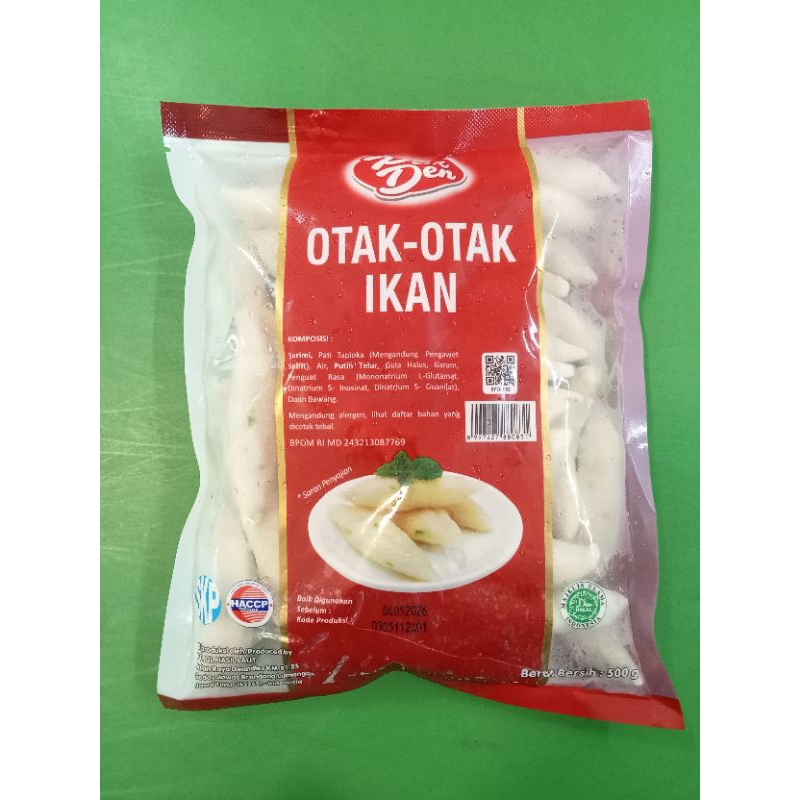 

OTAK OTAK IKAN PAK DEN 200GR & 500GR