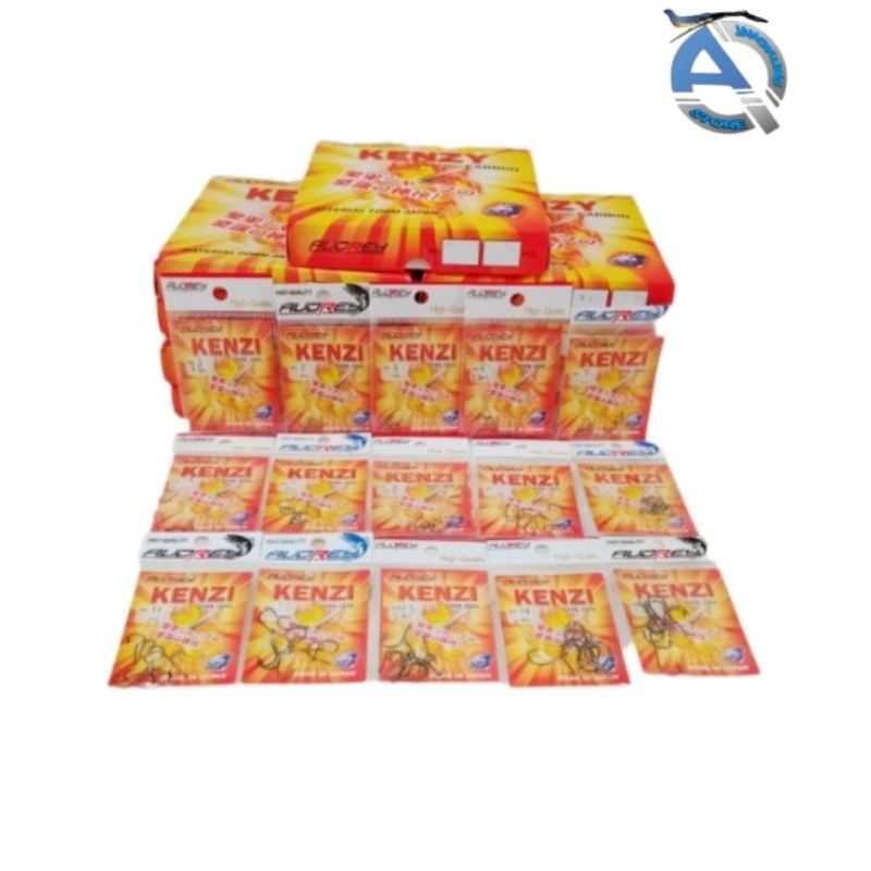 Kail 1054 Pancing Kenzi Audrey Karbon No. 1 Sampai No. 10