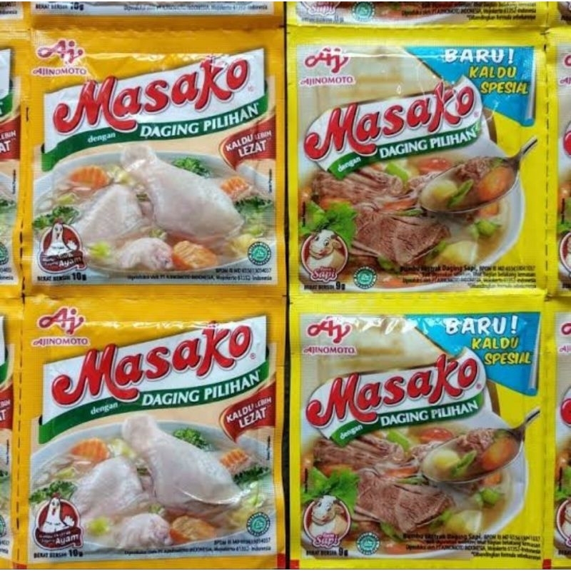

Masako Sachet ayam sapi