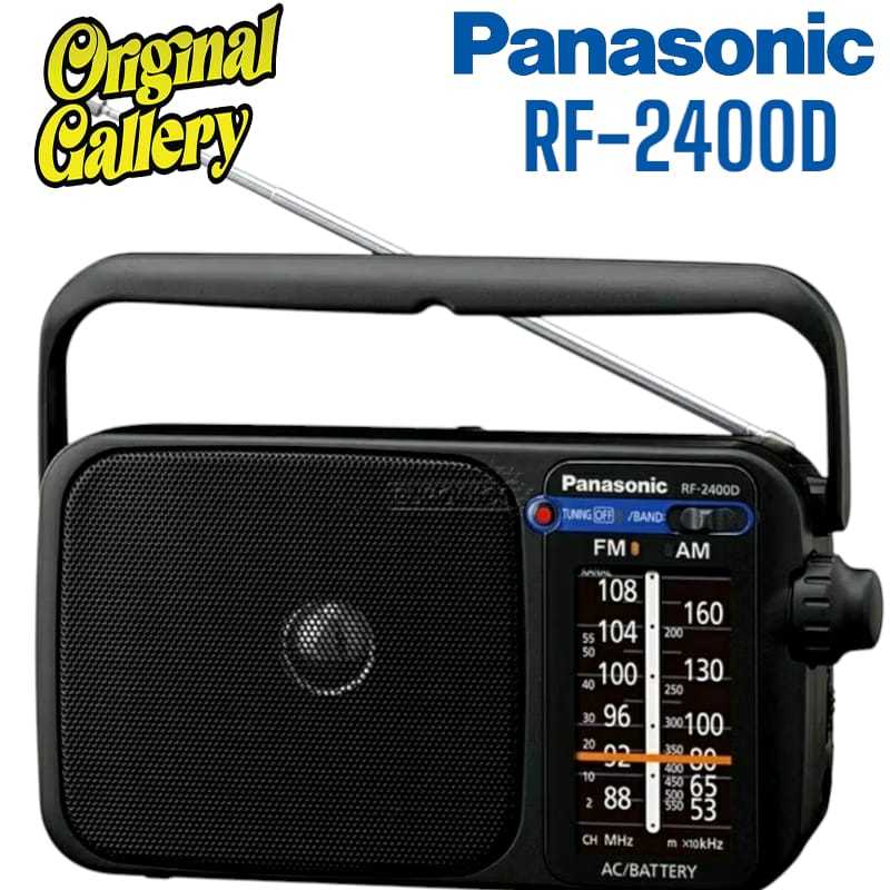 RB Panasonic RF-2400D Radio AM/FM Portabel Tuner Digital