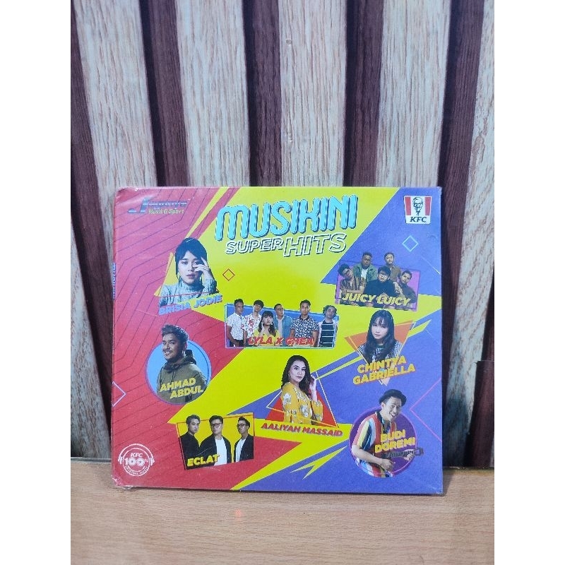 cd original musikini hits band Indonesia not vcd dvd