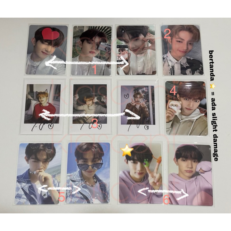 (READ DESC) PC ZHANG HAO FANCON DICON L'OFFICIEL HANINI ONLY PHOTOCARD ZB1 ZEROBASEONE