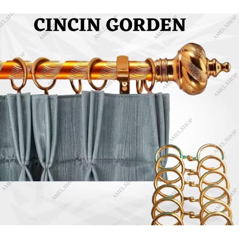 CINCIN GORDEN RING KORDEN GELANG KORDEN RING BULAT GORDEN