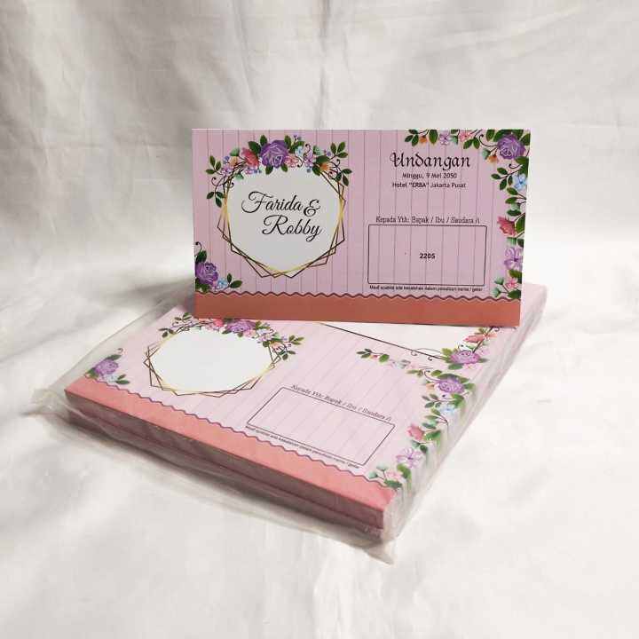 UNDANGAN MURAH PLUS CETAK ERBA 2205