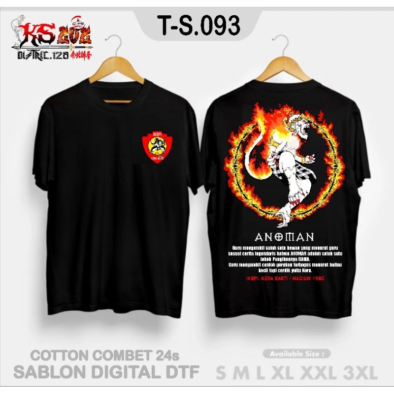 KAOS IKSPI T-S 093 Anoman Obong (Wajib KTA/Chat Toko)