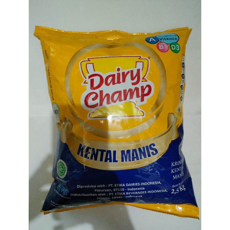 

susu kental manis dairy champ