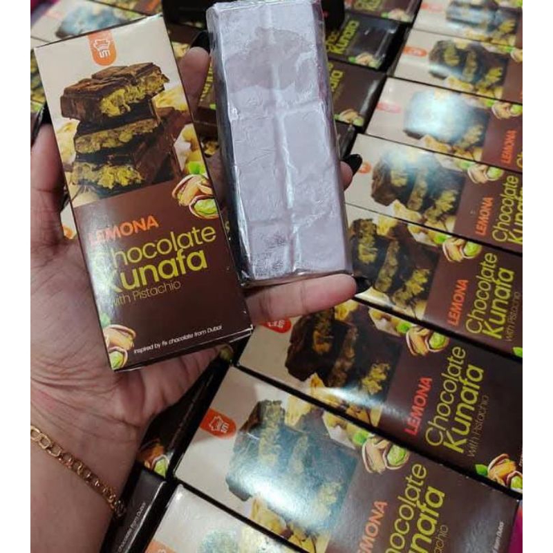 

Coklat Dubai Lokal kunafa asli