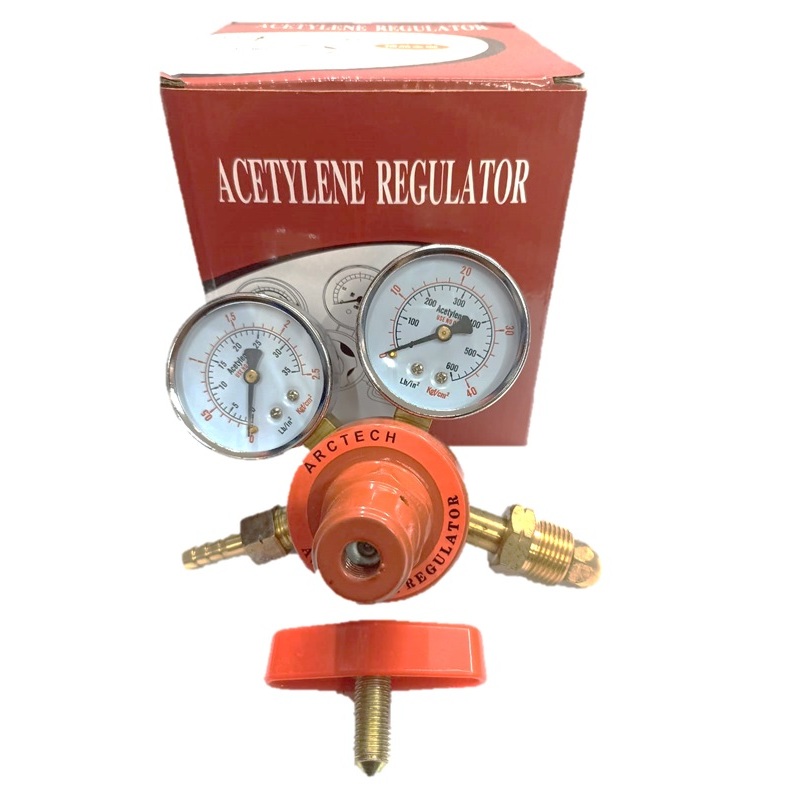 REGULATOR LAS ACETYLENE REGULATOR TABUNG GAS ACETYLENE / WELDING ACETYLENE GAS REGULATOR