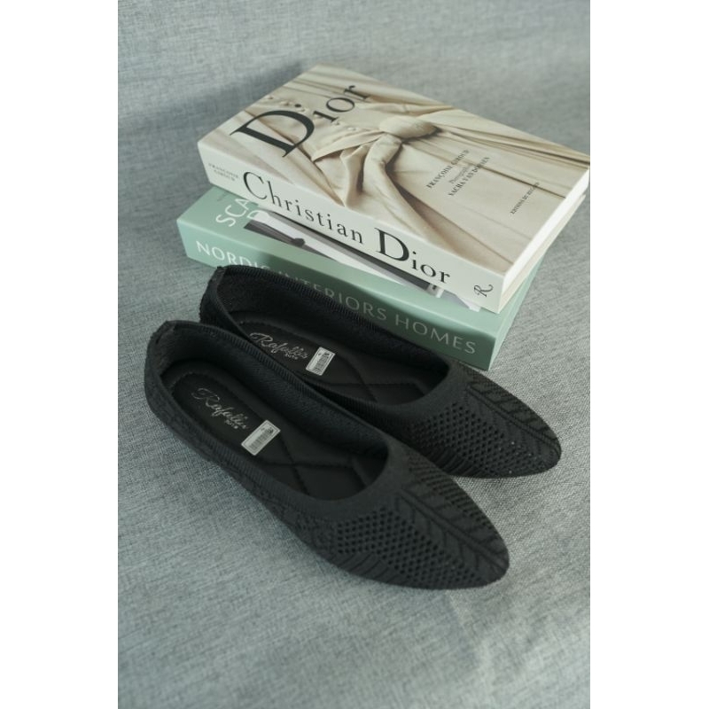 sepatu sandal balet wanita rajut import,flatshoes terbaru,sepatu balet wanita IMPORT