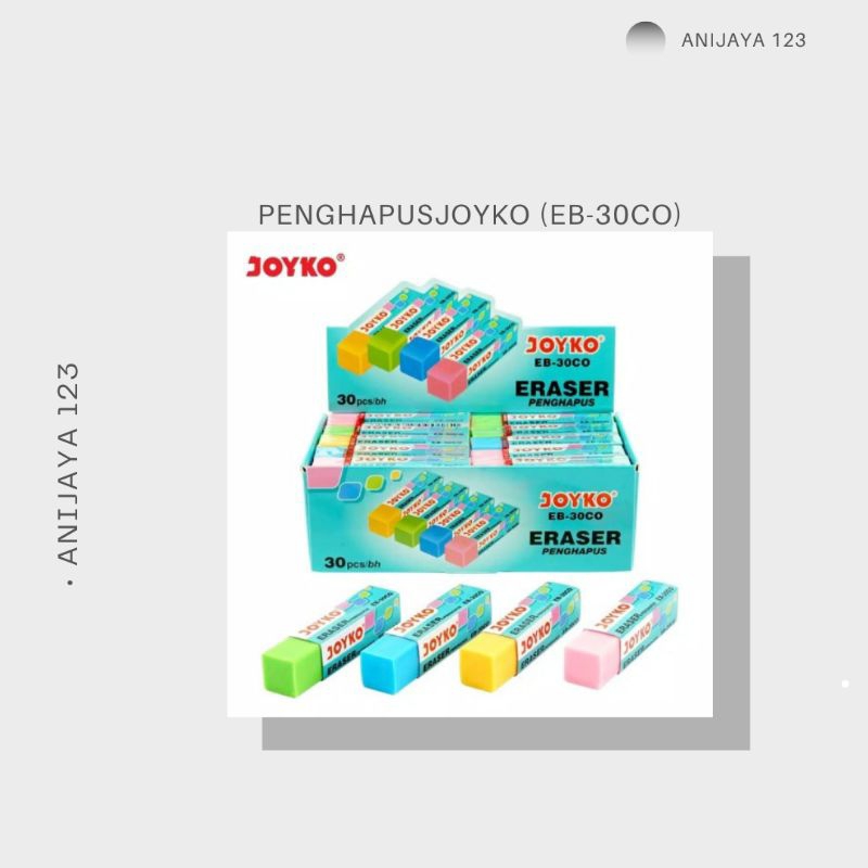 

Penghapus Joyko warna - warni (EB-30CO)