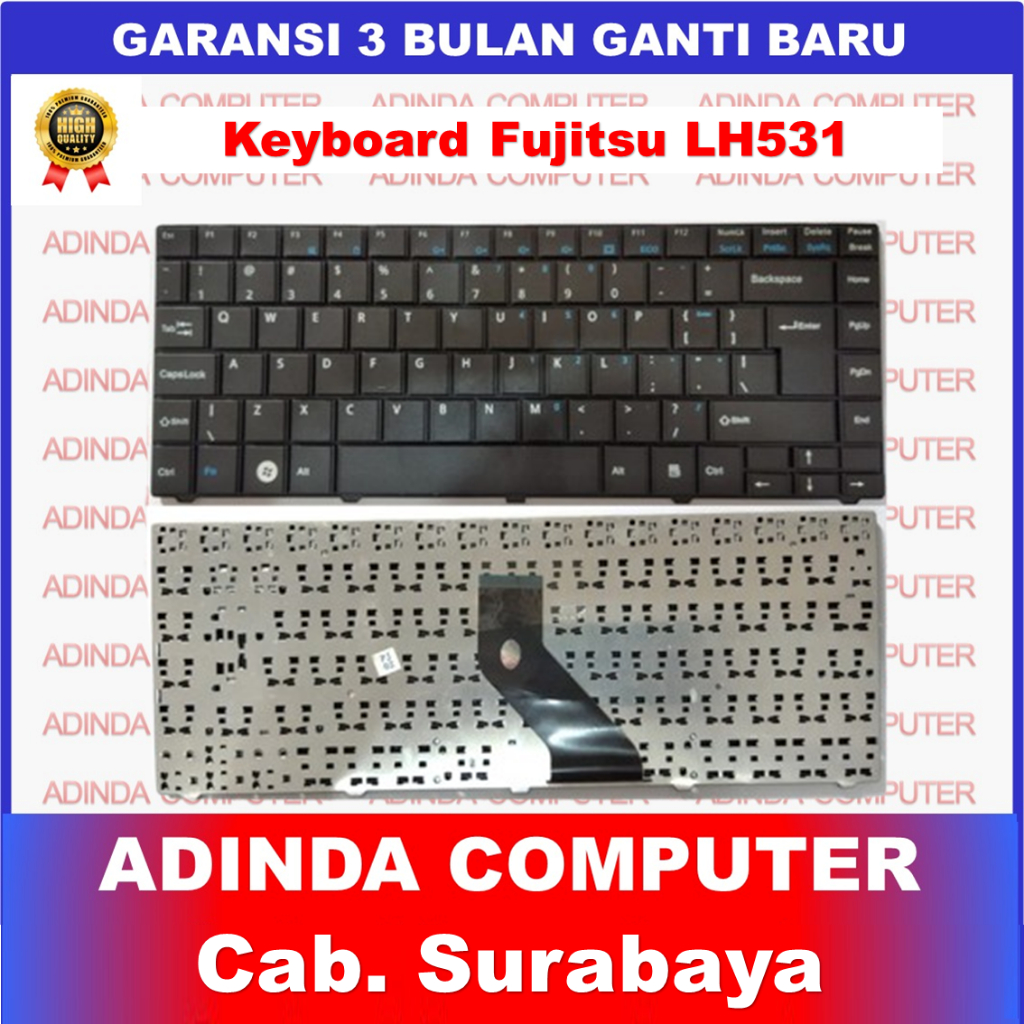 Keyboard Fujitsu Lifebook LH531 LH701 LH531G BH531