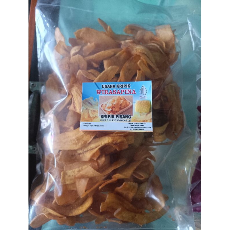 

Halal Kripik Pisang 500 Gr