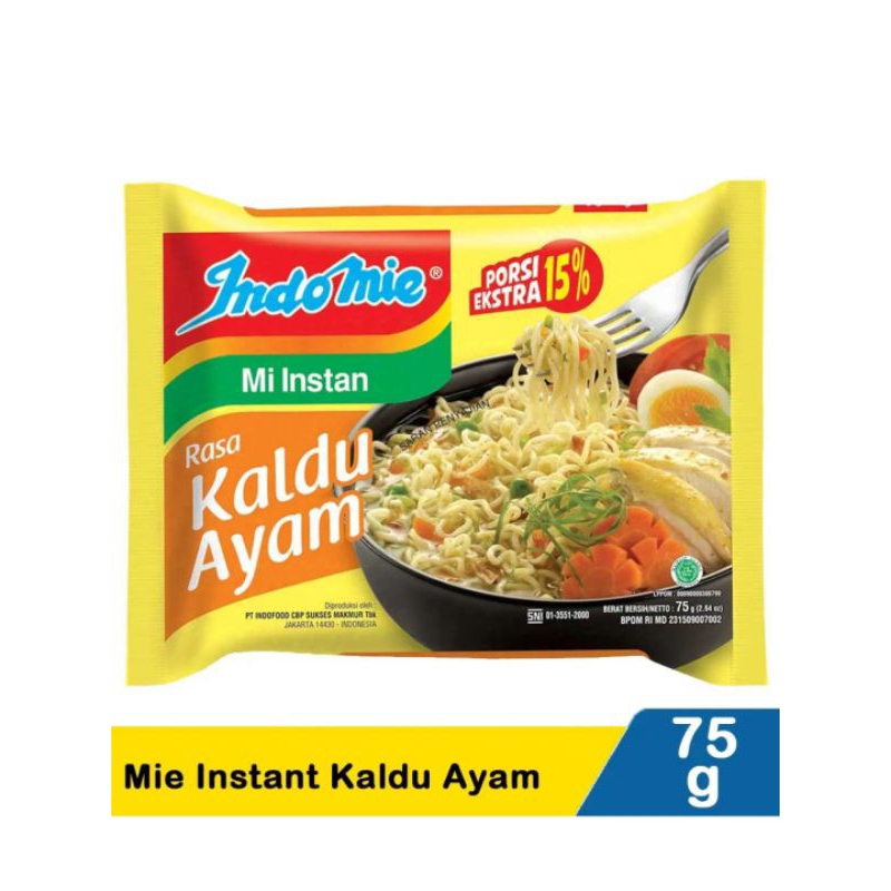 

indomie kaldu ayam isi 10bungkus