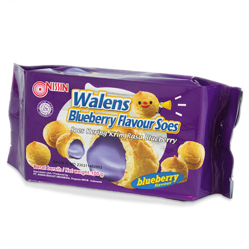 

Nissin Walens Blueberry Soes 100gr