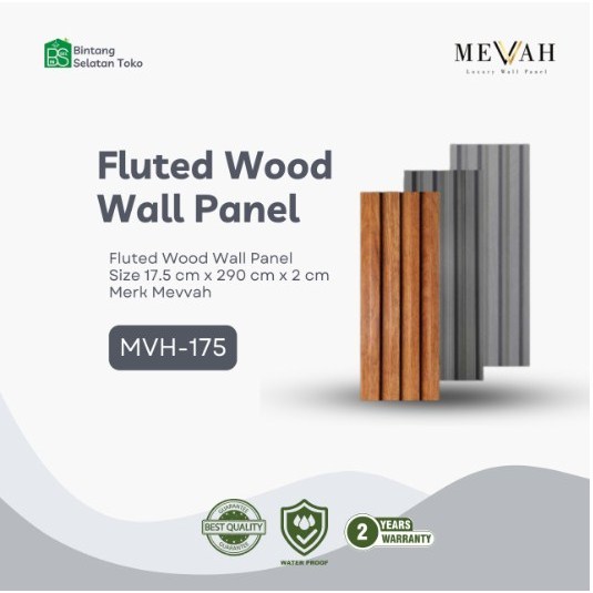 FLUTED WOOD WALL PANEL MV-175